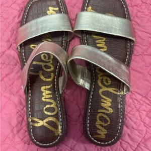 Sam Edelman Metallic Gold Sandals